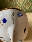 Håndmalt stor ugle keramikk H15 cm - KE Ken Edwards El Palomar Mexico 1960/ 70 tallet thumbnail