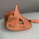 Akt damefigur i keramikk/ terrakotta - Gmundner Keramik Østerrike, 1950/ 60 tallet thumbnail