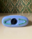 Ronson Wedgwood bordlighter med blå Jasperware base England 1970-tallet thumbnail