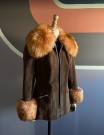 Fluffy puffy - skinnjakke, str 12/38 thumbnail
