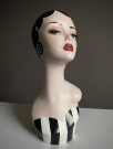 Mrs Charleston byste Art Deco kitschy look/ design - Italia 1990 tallet thumbnail