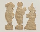 Antikke glansbiler barn/ klovnemotiv 1900-1930 tallet thumbnail