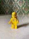 LEGO gul spaceman astronaut legomann med lufttank 1970/80-tallet thumbnail