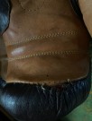 Rustikke boksehansker i brunt skinn 14oz 1950/60-tallet thumbnail