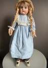 Antikk dukke Bisquit porselen (370) H45 cm - Armand Marseille Tyskland 1900 tallet thumbnail