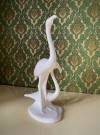 Flamingo fugl hvit figur/ skulptur i Art Deco stil Villeroy & Boch Septfontaines thumbnail