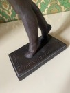 Statuetten for kvinner statue/ skulptur/ figur i bronse - Knut Skinnarland Norge 1940-tallet thumbnail