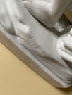 Venus Romersk gudinne knelende akt kvinne/ damefigur/ skulptur/ statue bisque porselen  thumbnail