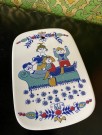 The family Turi-design veggplett platte smørefjøl i porselen Turi Oliver Figgjo Fajanse Norge 1970-tallet thumbnail
