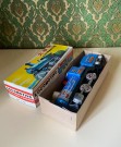 Locomotive blått blikktog 570 ST-1 med friksjonsmotor i original eske MF 712 China 1960-tallet thumbnail