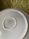 Håndmalt fat/ veggplatte i glasert keramikk - KE Ken Edwards El Palomar Mexico 1960/ 70 tallet thumbnail