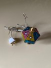 Lisa of Denmark dukkehus møbler tilbehør 1:18 - Tiffany bordlampe (5330) 1980 tallet thumbnail