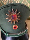 Tysk politi uniformslue/ hatt  str 57 1980/ 90-tallet thumbnail