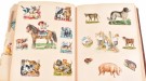 Antikk samlealbum med glansbilder 1889 thumbnail