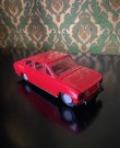 SKODA S 110R Rød modellbil plast lekebil i original emballasje DDR Germany Øst-Tyskland 1970-tallet. thumbnail