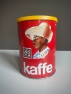 Landhandel Rød COOP Kaffeboks/ blikkboks med lokk - 1970 tallet thumbnail