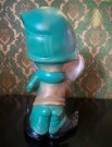 Grønnkledd dverg/gnom/ nisse i myk gummi FAMOSA FERRARIO Spain Spania 1960/70 tallet thumbnail