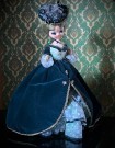 Bradley Big Eye cloth-faced  Faux-Bradley Kawaii doll dukke - Korea/ Japan 1970 tallet thumbnail