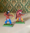 Apache Britains Deetails indianer lekefigur W.Britain LTD England 1971 thumbnail