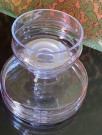 Apollo laterne lyslykt/ lysestake i glass - Nanny Still Riihimäen Lasi Finland 1970 tallet thumbnail