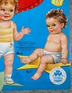 Skybabies babydolls 1551 ubrukte papirdukker Merrill Company USA 1950-tallet thumbnail