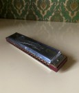 Meisterklang Harmonika antikk munnspill i original eske - Gebr.Ludwig Harmonica Factory Germany Tyskland  thumbnail