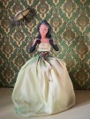 Half doll rokokko figur dukkelampe/ bordlampe 1950/ 60-tallet thumbnail