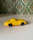 TOMTE bil Gul Mercedes Benz 300 SL lekebil vinylplast No. 750/ 5 - Lærdal Stavanger Norway 1960/ 70 tallet thumbnail
