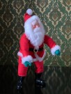Juledekor piperensnisse bøyelig nisse - 1960/ 70 tallet thumbnail
