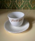 Jumbo barneservice barnesett  Flink gutt kopp og fat elefant motiv Figgjo Flint Norway 1970/ 80-tallet thumbnail