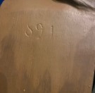 Antikk Art nouveau kvinnebyste i gips - Tyskland, 1900 tallet thumbnail