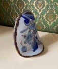 Håndmalt stor ugle keramikk H15 cm - KE Ken Edwards El Palomar Mexico 1960/ 70 tallet thumbnail