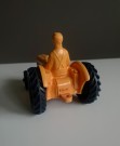 TOMTE bil oransje Major tractor/ traktor vinylplast modell 755 - Lærdal Stavanger Norge 1960/ 70 tallet thumbnail