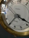 HUGER mindre rundt skipsur maritim veggklokke i polert messing Germany Tyskland  thumbnail