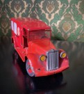 Falck rød ambulanse modellbil blikkleke nr 351 Tekno Denmark  thumbnail