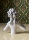 Rokokko half doll dukkebyste i porselen thumbnail