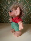 DAM lykketroll Dammit troll H21 cm USA 1960-tallet thumbnail