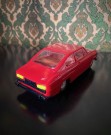 SKODA S 110R Rød modellbil plast lekebil i original emballasje DDR Germany Øst-Tyskland 1970-tallet. thumbnail