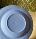 Askerbeger/skål blått Jasperware porselen Wedgewood England 1970-tallet thumbnail