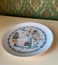Anne Knutsdotter folkevise tallerken suvenir platte - Odd Kielland Egersund Fayancefabrik 1960 tallet thumbnail