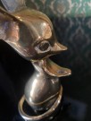 Mus figur/ skulptur i messing thumbnail