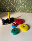 Stableleke treleke snegl BRIO Sweden 1970-tallet thumbnail