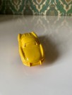 TOMTE bil Gul Mercedes Benz 300 SL lekebil vinylplast No. 750/ 5 - Lærdal Stavanger Norway 1960/ 70 tallet thumbnail