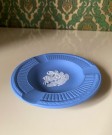 Askerbeger/skål blått Jasperware porselen Wedgewood England 1970-tallet thumbnail