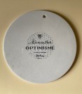 Months of Love November Optimisme kunstplatte i porselen 3013-11 Bjørn Wiinblad Nymolle Danmark  thumbnail