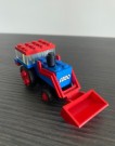 LEGO System blå traktor Legoland 604 i original eske og byggeinstruksjon lansert 1971 thumbnail