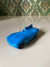 TOMTE bil Jaguar Le Mans blå modellbil vinylplast No. 750/ 6 - Lærdal Stavanger Norway 1960-tallet thumbnail