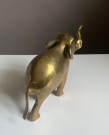 Elefant pyntefigur/ skulptur i messing thumbnail