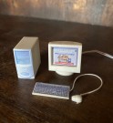 Lundby dukkehus tilbehør 1:18 PC datamaskin 2000-tallet thumbnail
