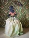 Half doll rokokko figur dukkelampe/ bordlampe 1950/ 60-tallet thumbnail